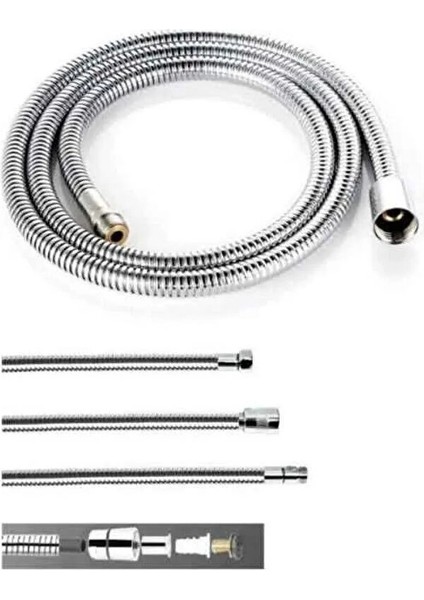 Spralli̇ Evye Berber Batarya Hortumu 1/2K-M15 150 cm Ekonomik fiyatları