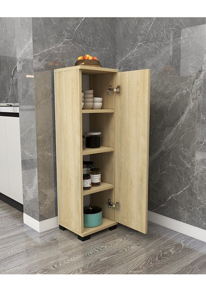 Çok Amaçlı Tek Kapaklı Mini Dolap Erzak Dolabı Banyo Dolabı modelleri