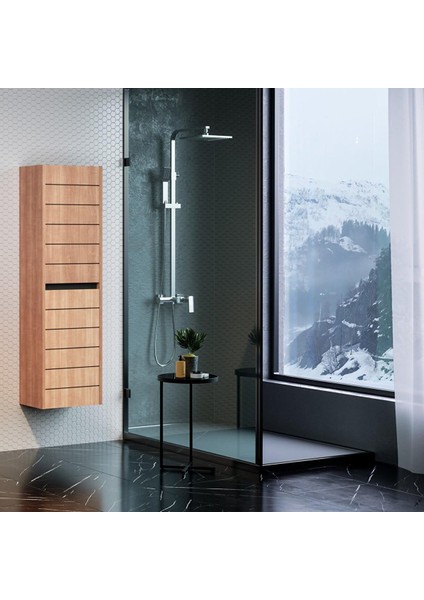 Ricato 100 cm Morgana Kiraz Banyo Dolabı Takımı, Boy Dolabı fırsatları