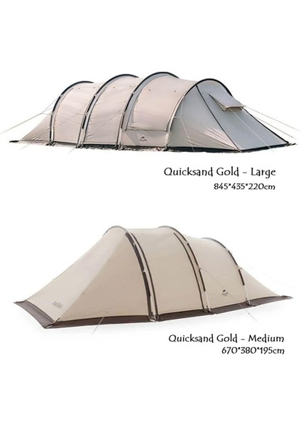 Cloud Vessel UPF50+ Snow Skirt 4-6 Kişilik Tünel Çadır M