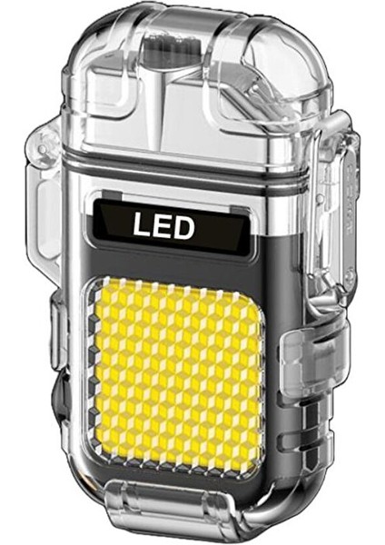 PT-6888 USB Şarjli Çakmak-Fener