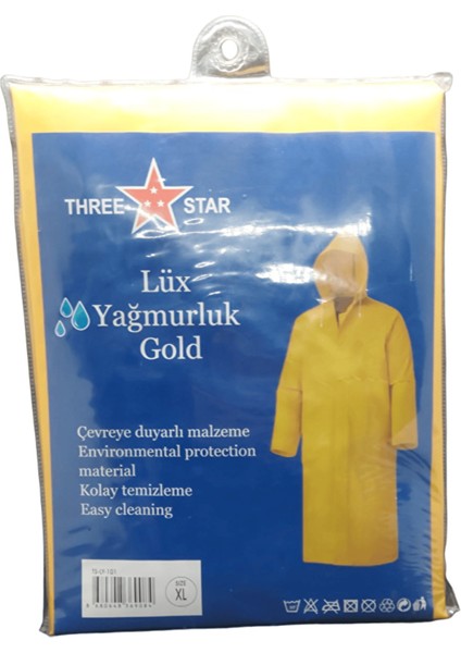 Yağmurluk Gold Sari Xxl fiyatları