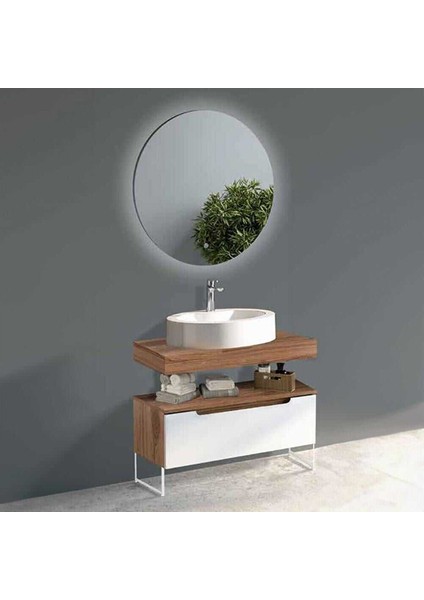 Toledo Banyo Dolap Takımı Toledo 2885 V31 85CM Beyaz