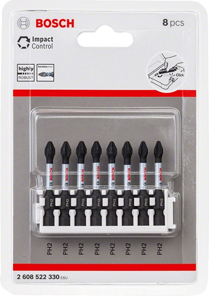 Impact Control Serisi Vidalama Ucu 8'li Ph2 *50MM fiyatları