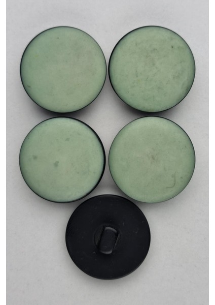 Büyük Boy Akrilik Süet Mint Kaban Çeket Hırka Yelek Düğmesi 5 Adet