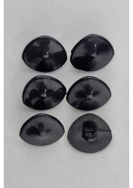 Akrilik Midye Lacivert Kaban Çeket Hırka Yelek Düğmesi 6 Adet