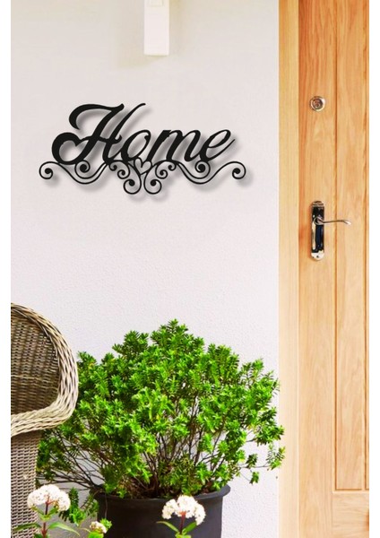 Home Yazısı Metal Duvar Dekoru modelleri