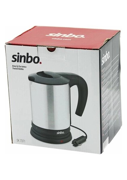 Sinbo Araç Içi Kettle Paslanmaz Çelik modelleri