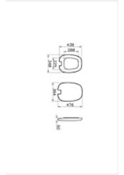 Plural Soft Klozet Kapağı Beyaz 126-003-009 fırsatları
