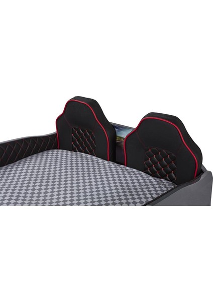 Arabalı Yatak Kapıları Açılan Mustang Full Ledli Kumandalı ve Müzikli fırsatları