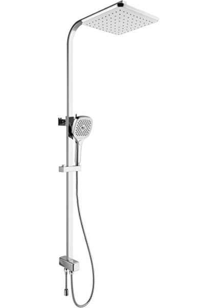 Rain Square Push Button Duş Bari 410200505214