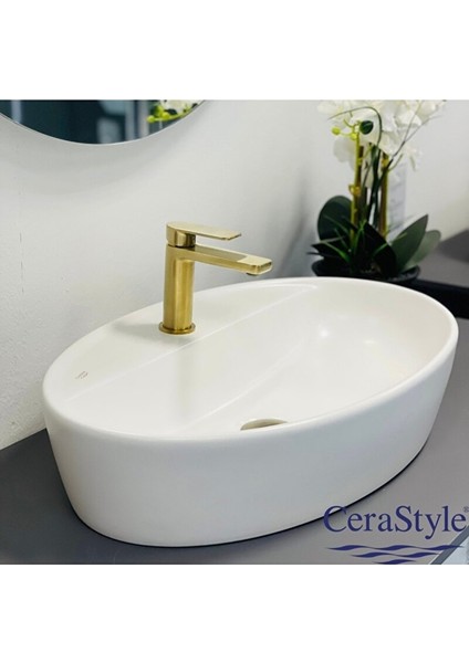 Cerastyle One 67 cm Tezgah Üstü Lavabo