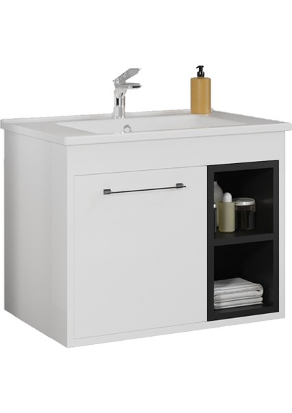 Latte 65 cm Alt Modül Beyaz