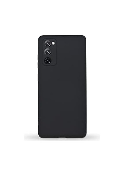 Iletişim Galaxy S20 Fe ile Uyumlu Kapak Kamera Korumalı Içi Kadife Lansman Silikon Kılıf - Siyah modelleri