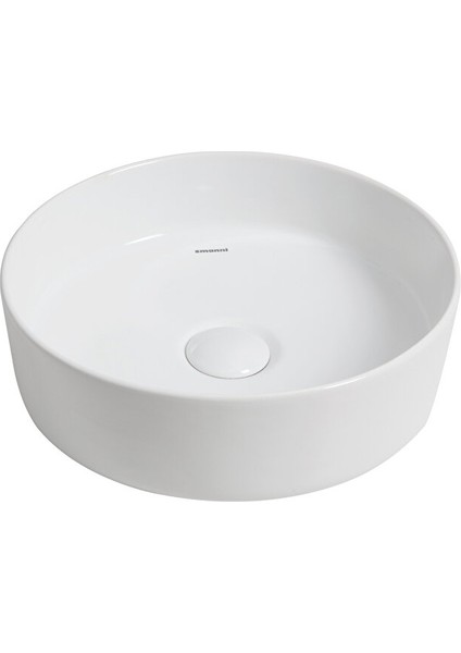 Aquarius Rnd 40 cm Parlak Beyaz Lavabo - Lv 1150 101