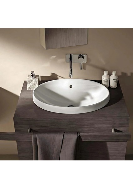 Variform Tezgah Üstü Lavabo Oval 55 cm 500.716.01.2