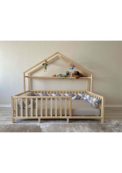 Montessori Ahşap Karyola - Montessori Yatak - Montessori Karyola - Oppipo-18 100X200 cm