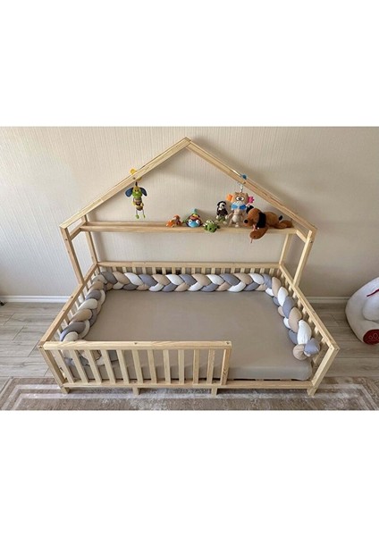 Montessori Ahşap Karyola - Montessori Yatak - Montessori Karyola - Oppipo-18 100X200 cm fiyatları
