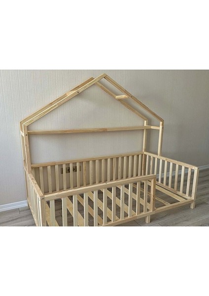 Montessori Ahşap Karyola - Montessori Yatak - Montessori Karyola - Oppipo-18 100X200 cm fırsatları