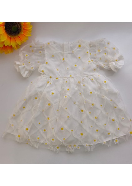 Papatyadesenli Kız Bebek ve Çocuk Elbise fırsatları