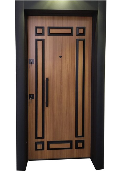 Çelik Kapı,kabartma Desenli Çelik Kapı, Daire Kapısı, Çelik Kapı Sağ Açılım