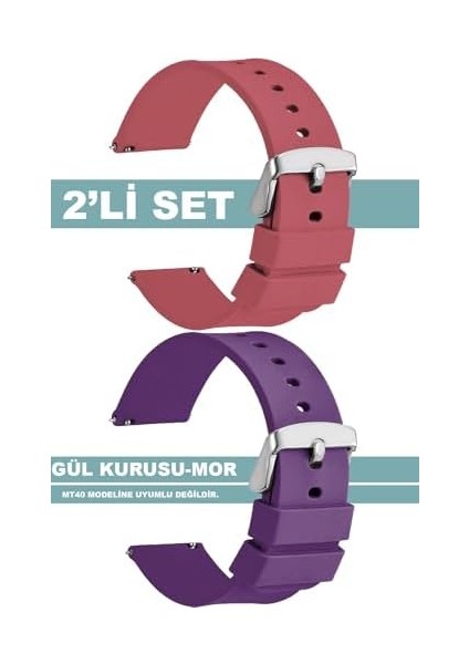 Movetime MT42 MT42X MT43 MT46 Family Saat Uyumlu Silikon Saat Kordonu Kayışı Wm modelleri