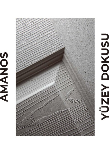 Amanos Amerikan Panel Kapı 77X203 cm Banyo Kapısı Beyaz 18/21 fiyatları