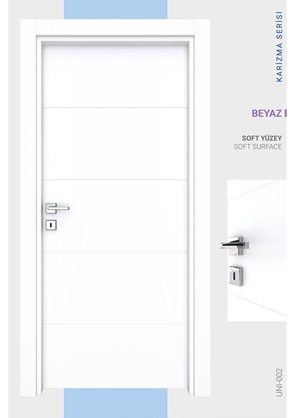 Melami̇n Kari̇zma Iki̇ Oda Kapisi, Beyaz, 76/204/14-17 cm 76/204/14-17 cm fiyatları