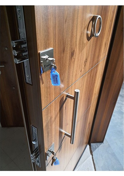 Çelik Kapı Modelleri Ahşap Kaplama Kasalı Düz Model Daire Kapısı, Çelik Kapı Sol Açılım fırsatları