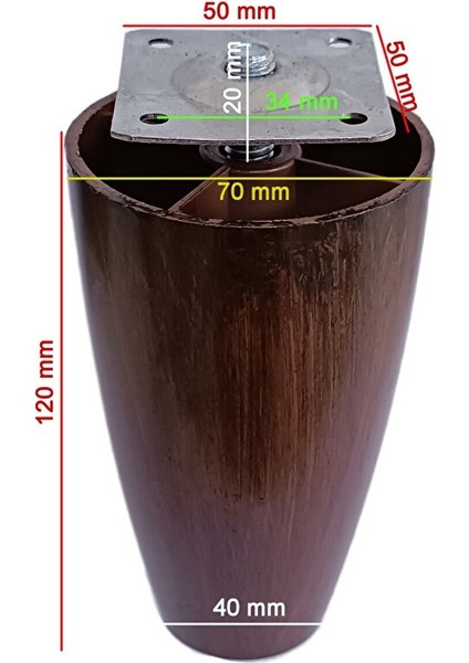 12 cm Plastik Dolap Mobilya Baza Ayağı Robot Süpürge Ayağı Tablalı Desenli Ceviz Ince Di̇şli̇ modelleri