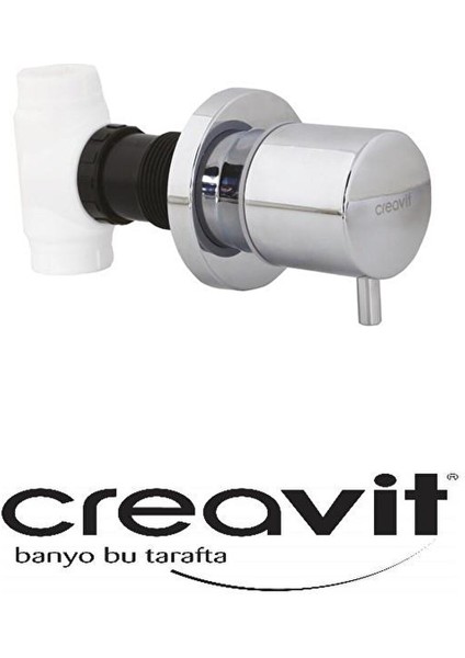 Creavi̇t AC50L Aç-Kapa Ara Kesme Valfi 1/2''-1/2''