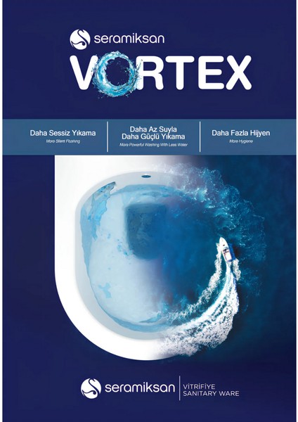 Hill Vortex Asma Klozet A031140H,YAVAŞ Kapak