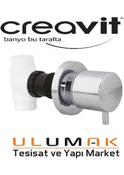 Creavi̇t AC50L Aç-Kapa Ara Kesme Valfi 1/2''-1/2''