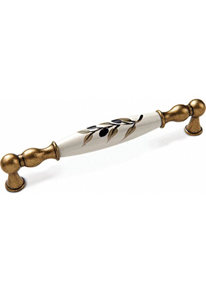 Zeytin Dalı Antik Kulp 128 mm