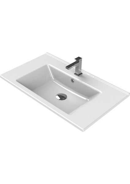 Cerastyle Arte 65 cm Etejer Uyumlu Lavabo 65X45 cm