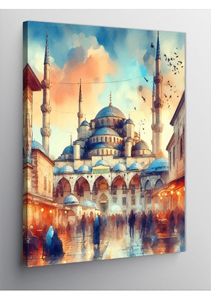 Kanvas Tablo Sultanahmet Camii 100X140 cm