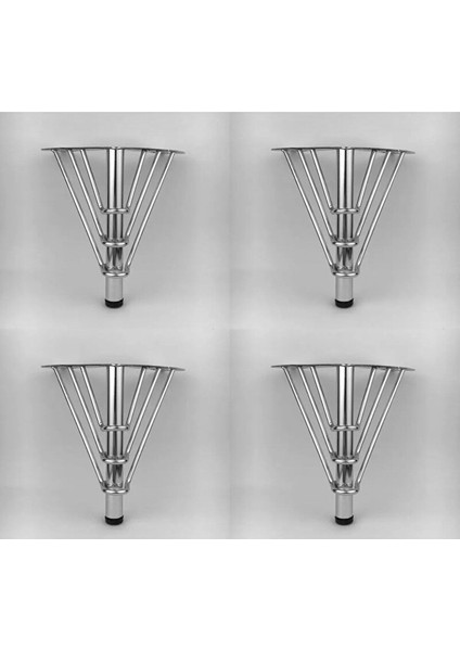 18 cm Venüs Model Gold Metal Mobilya,dolap,koltuk,tv Ünitesi Ayakları (4 Adet)