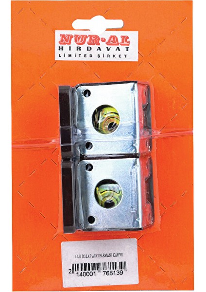 Dolap Askı Elemanı 4 Lü Beyaz