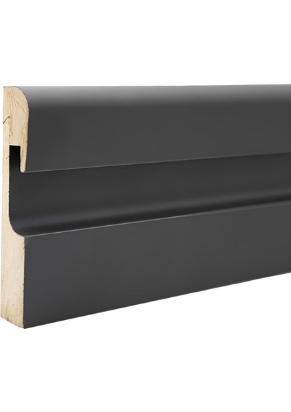 Effect Serisi 11.5 cm Antrasit LED Kanallı Ledli Pvc Süpürgelik