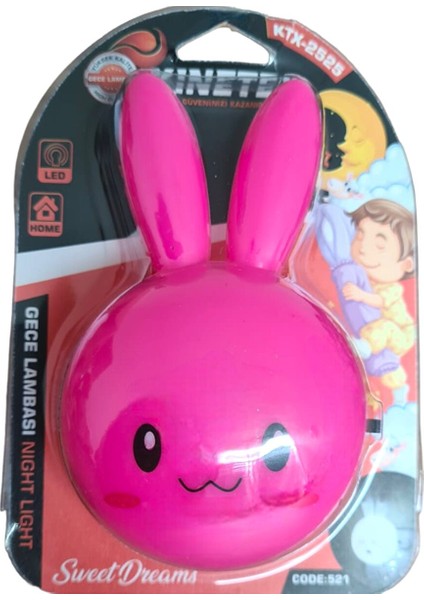 Gece Lambasi Tavşan KTX-2525 Pembe