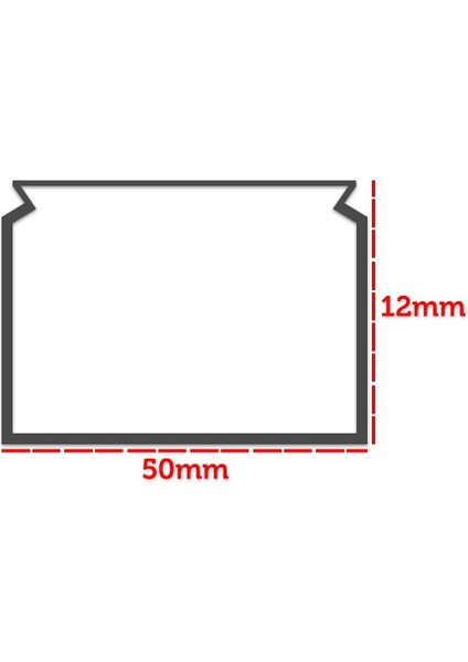 50X12 Balık Sırtı Kablo Kanalı Yapışkanlı (Gri̇) 2 mt fiyatları