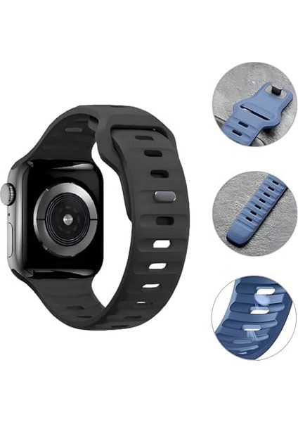 Watch 45MM 44MM 42MM 49MM Uyumlu Kordon Hora Renkli Kopma Karşıtı Kordon Spor Rahatsız Etmeyen Apple Watch Ultra 2/1 9 8 Se 7 6 5 4 3 2 1 Uyumlu Kordon modelleri
