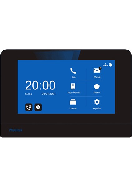 Ip Interkom Linux Lim-70 7 Inç LCD Ekran Alarm Özellikli Daire Monitörü 9g 06 00 0003