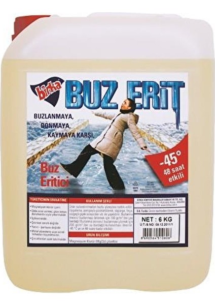 Birka Buz Erit 6 Kg.