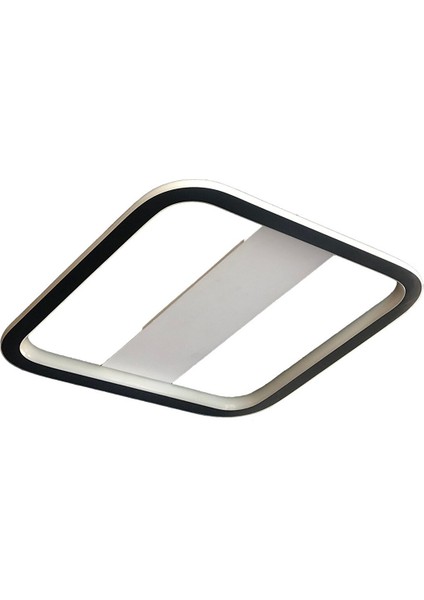 Plafonia Transparent Kare Plafonyer LED Avize 60X60 cm 86 Watt