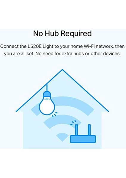 Tapo L520E Akıllı LED Wi-Fi Gün Işığı Ampul