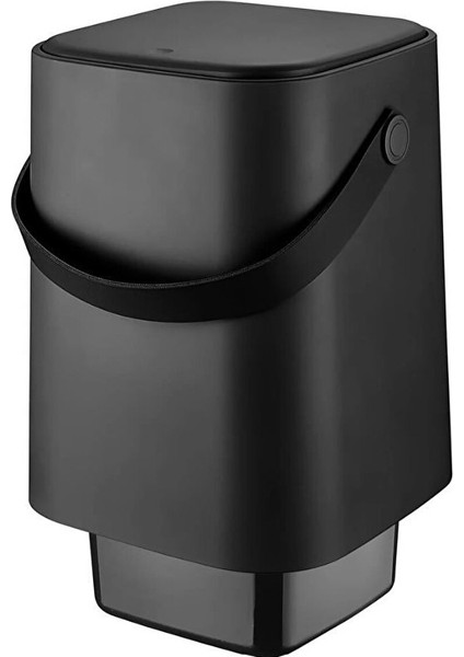 Si̇hi̇rli̇ Çöp Kovasi 8 Lt Siyah fiyatları