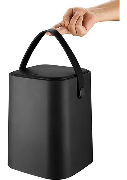 Si̇hi̇rli̇ Çöp Kovasi 8 Lt Siyah modelleri
