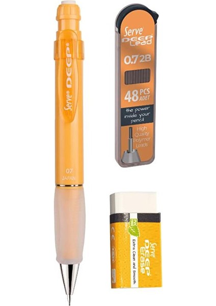 Serve Deep 3lü Okul Seti Sarı fiyatları