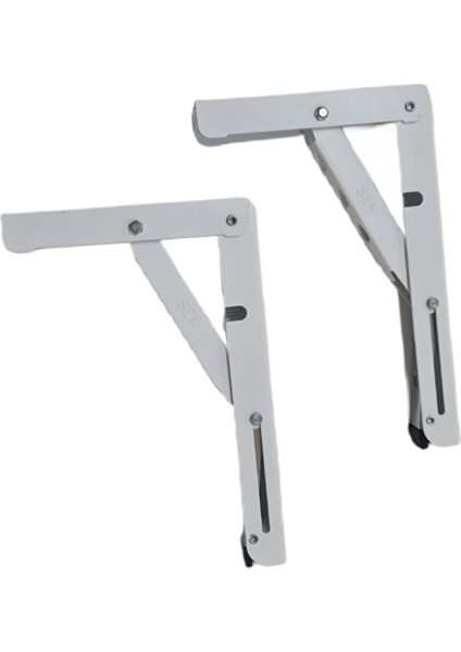 Şen Metal Mandallı Katlanabilir Masa Konsolu Beyaz 40CM (1çift) fiyatları